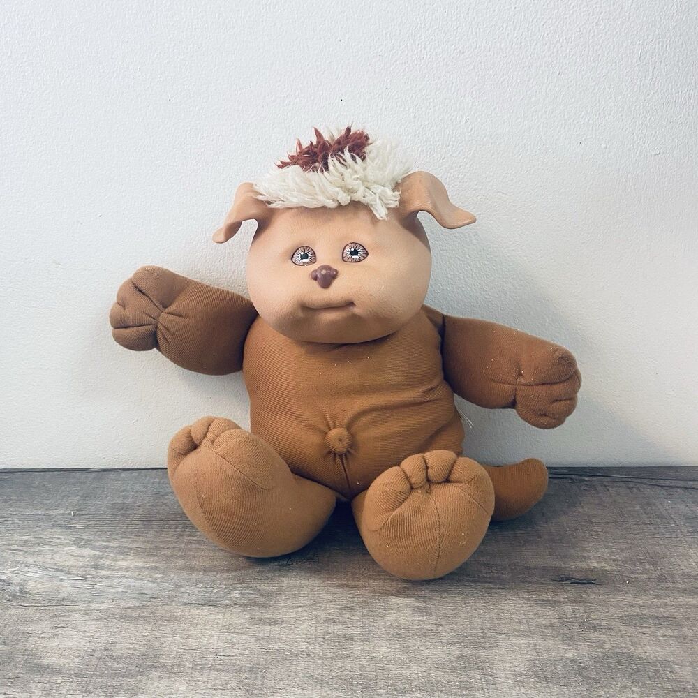 VINTAGE 1983 CABBAGE PATCH KIDS KOOSAS DOLL STUFFED ANIMAL PLUSH TOY